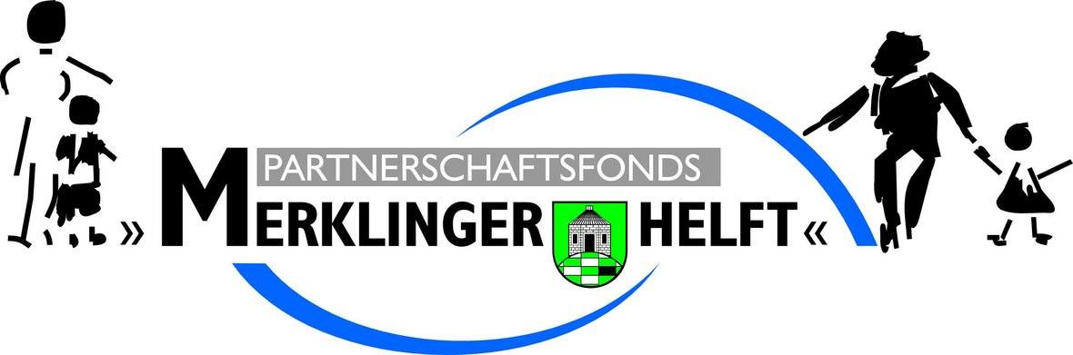 Logo vom Partnerschaftsfonds "Merklingen helft"