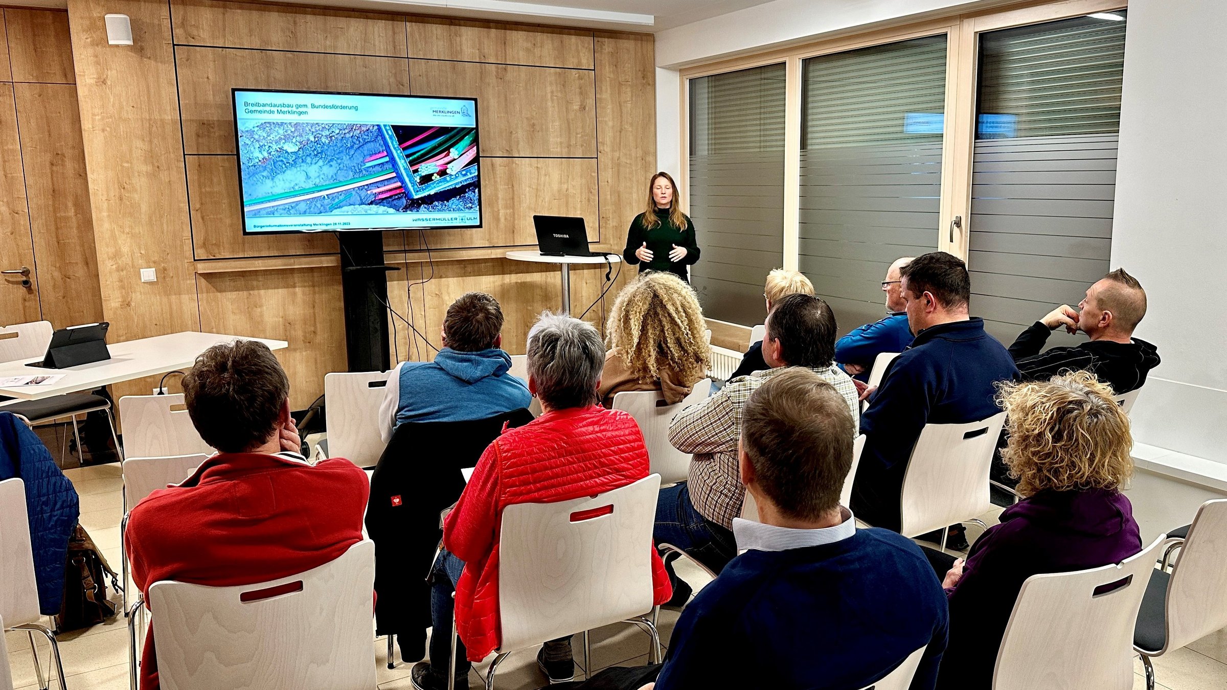 Interessierte Bürger bei der Informationsveranstaltung am 28.11.2023